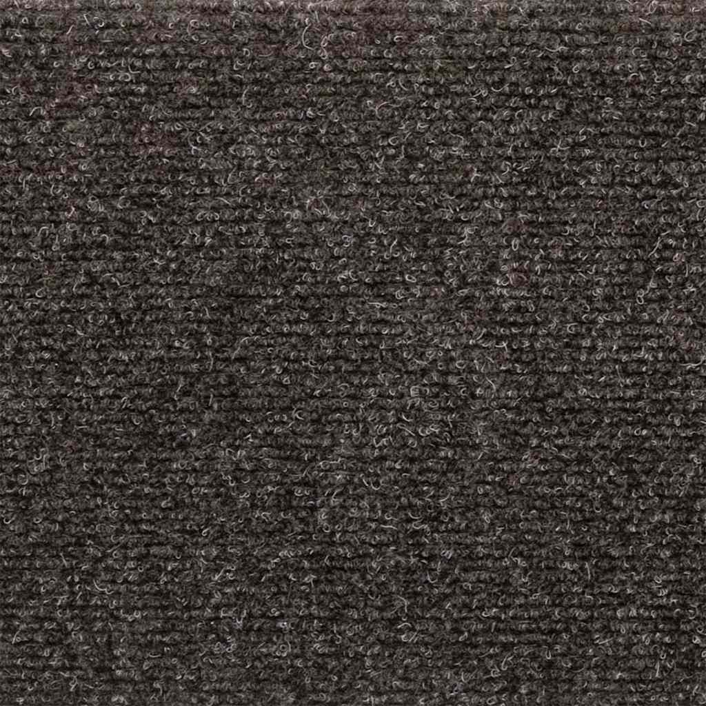 Prostirke za stepenice samoljepljive 30 kom 60x25 cm antracit pravokutne