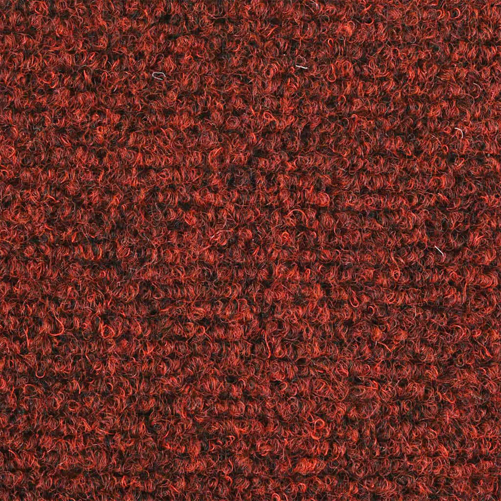 Prostirke za stepenice samoljepljive 30 kom 76x20 cm bordo crvene pravokutne