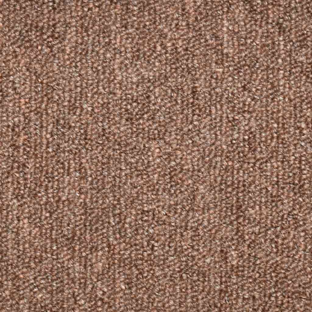 Prostirke za stepenice 30 kom 56x17x3 cm smeđe poluokrugle