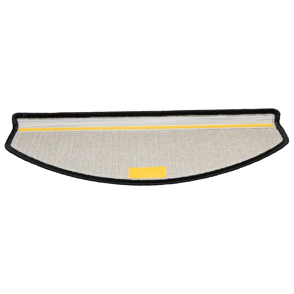 Prostirke za stepenice 30 kom 65x24x4 cm antracit poluokrugle velike
