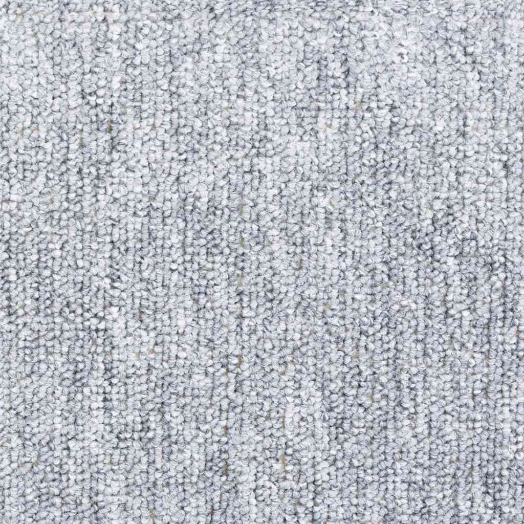 Prostirke za stepenice 20 kom 65x24x4 cm svijetlo sive poluokrugle velike