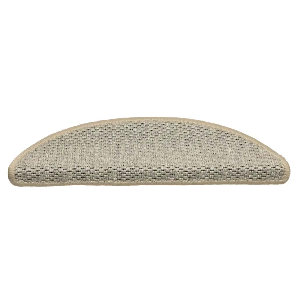 Samoljepljivi otirači za stube 30 kom 56x17x3 cm svjetlosivi