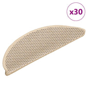 Samoljepljivi otirači za stepenice 30 kom 56x17x3 cm berberski
