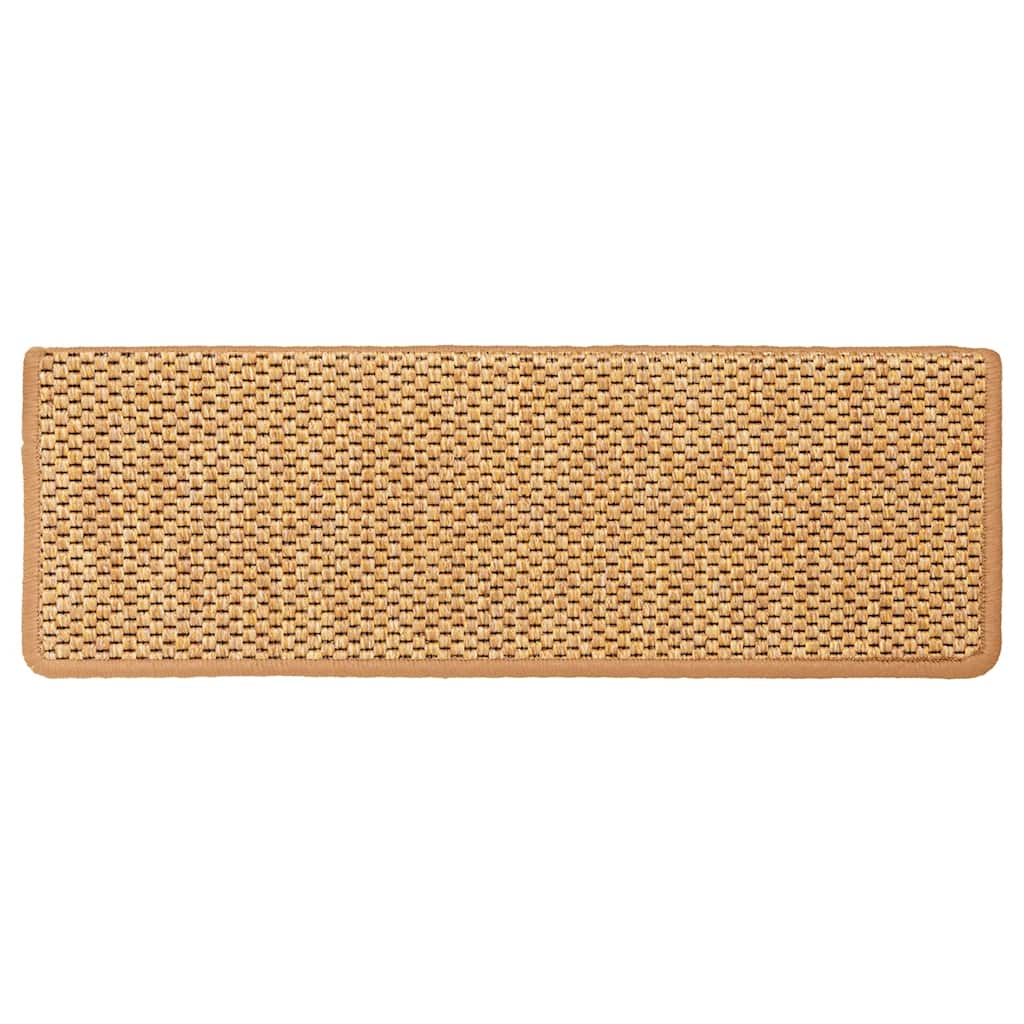 Samoljepljivi otirači za stepenice 30 kom 65x21x4 cm sisal