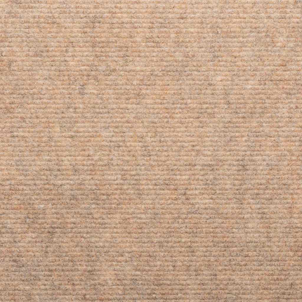 Samoljepljivi otirači za stepenice 20 kom bež 65x22,5x3,5 cm