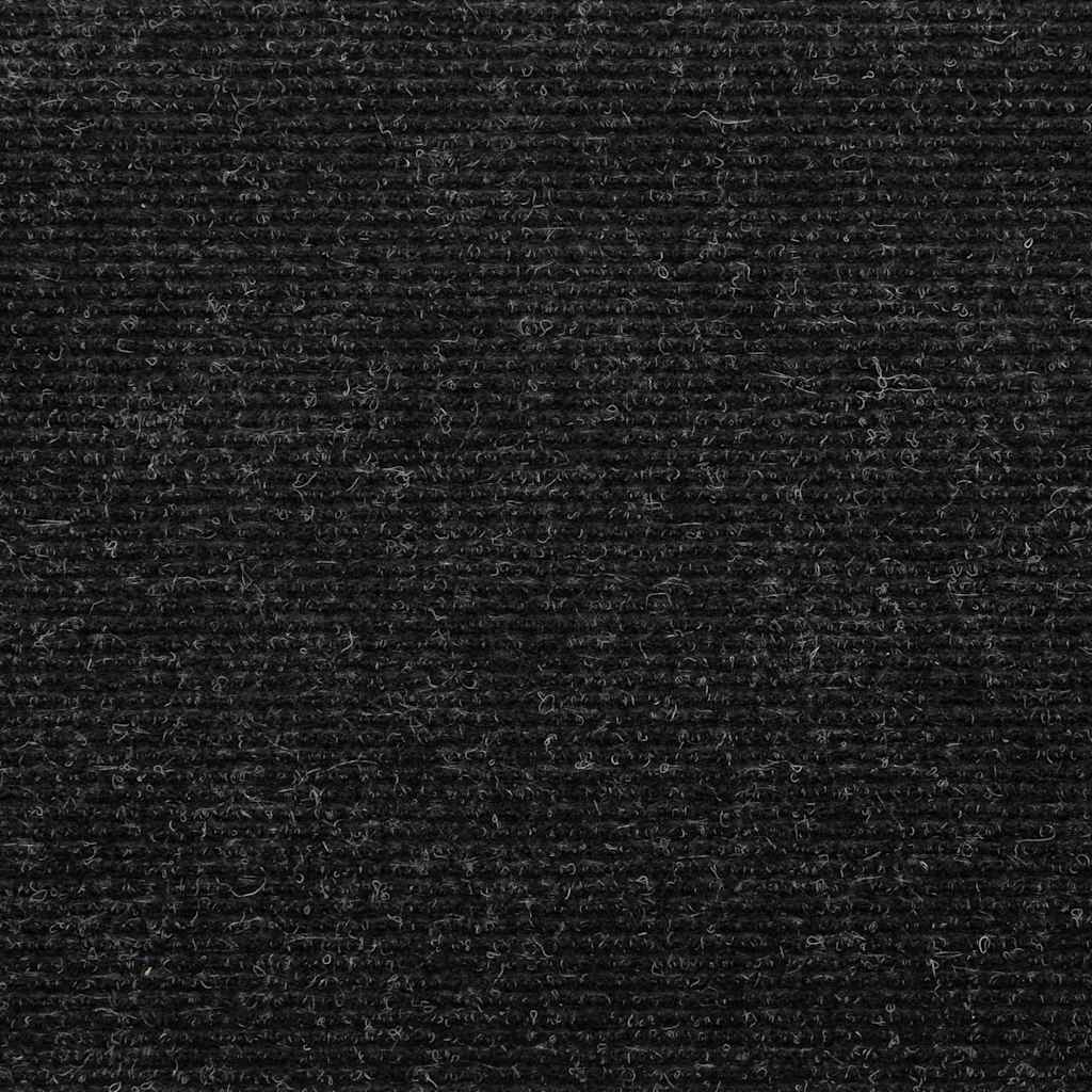 Samoljepljivi otirači za stepenice 30 kom antracit 56x17x3 cm