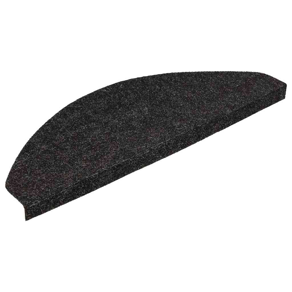 Samoljepljivi otirači za stepenice 20kom antracit 65x22,5x3,5cm