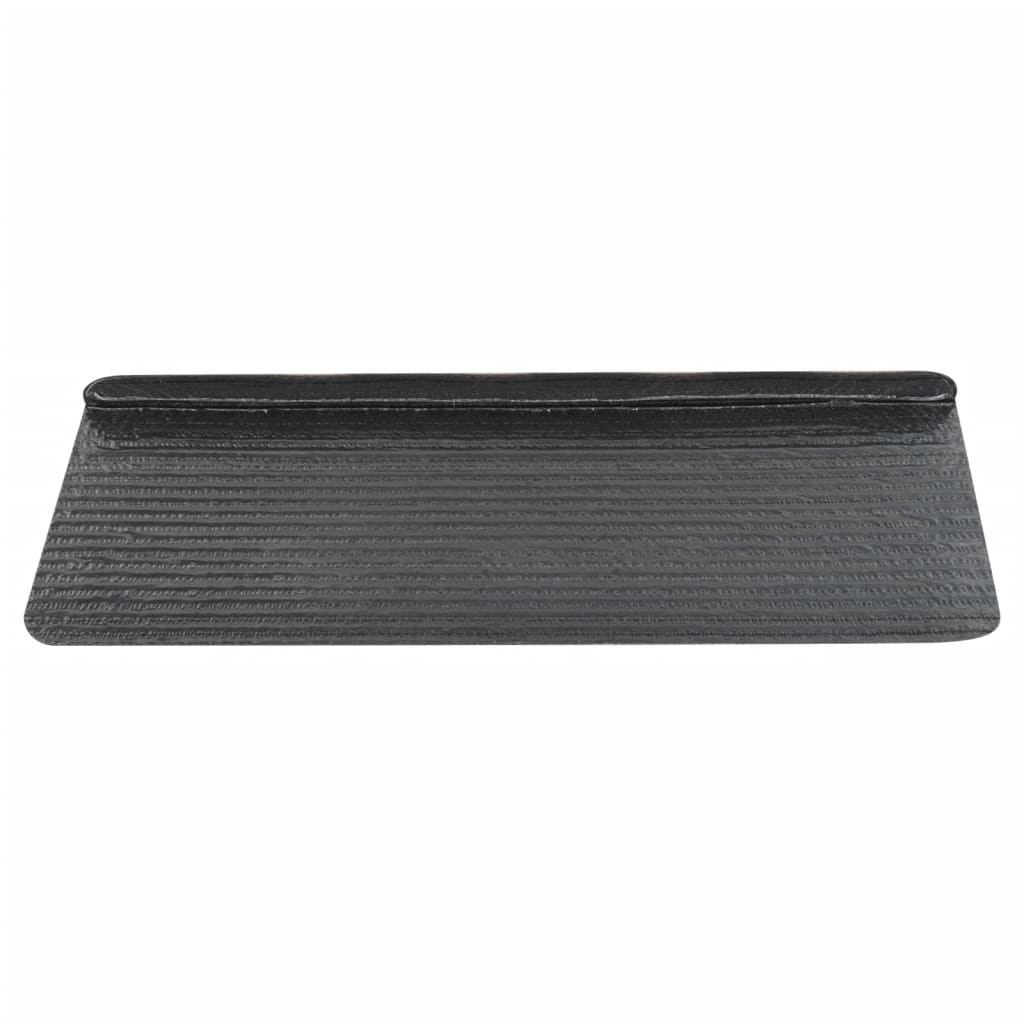 Samoljepljivi otirači za stepenice 30 kom crni 65x24,5x3,5 cm