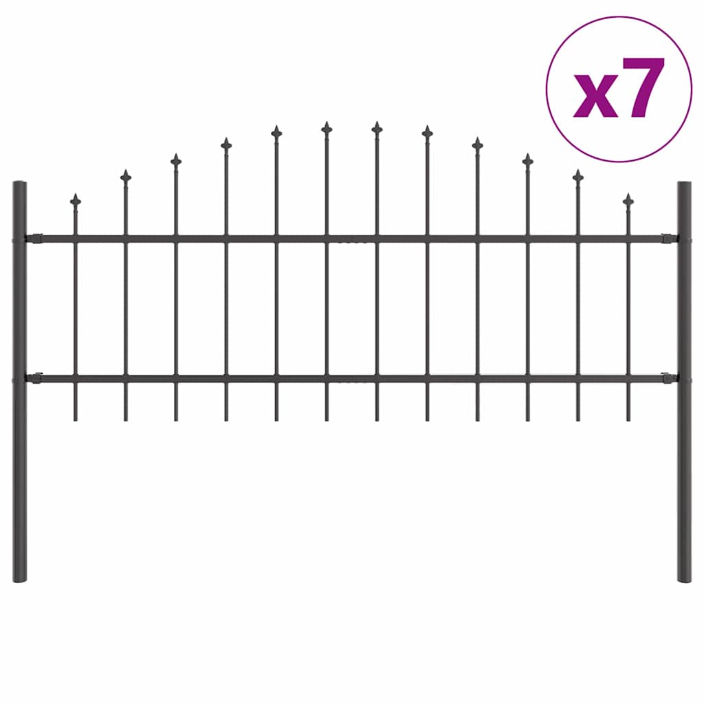 Vrtna Ograda Woerden 7 pcs Siva