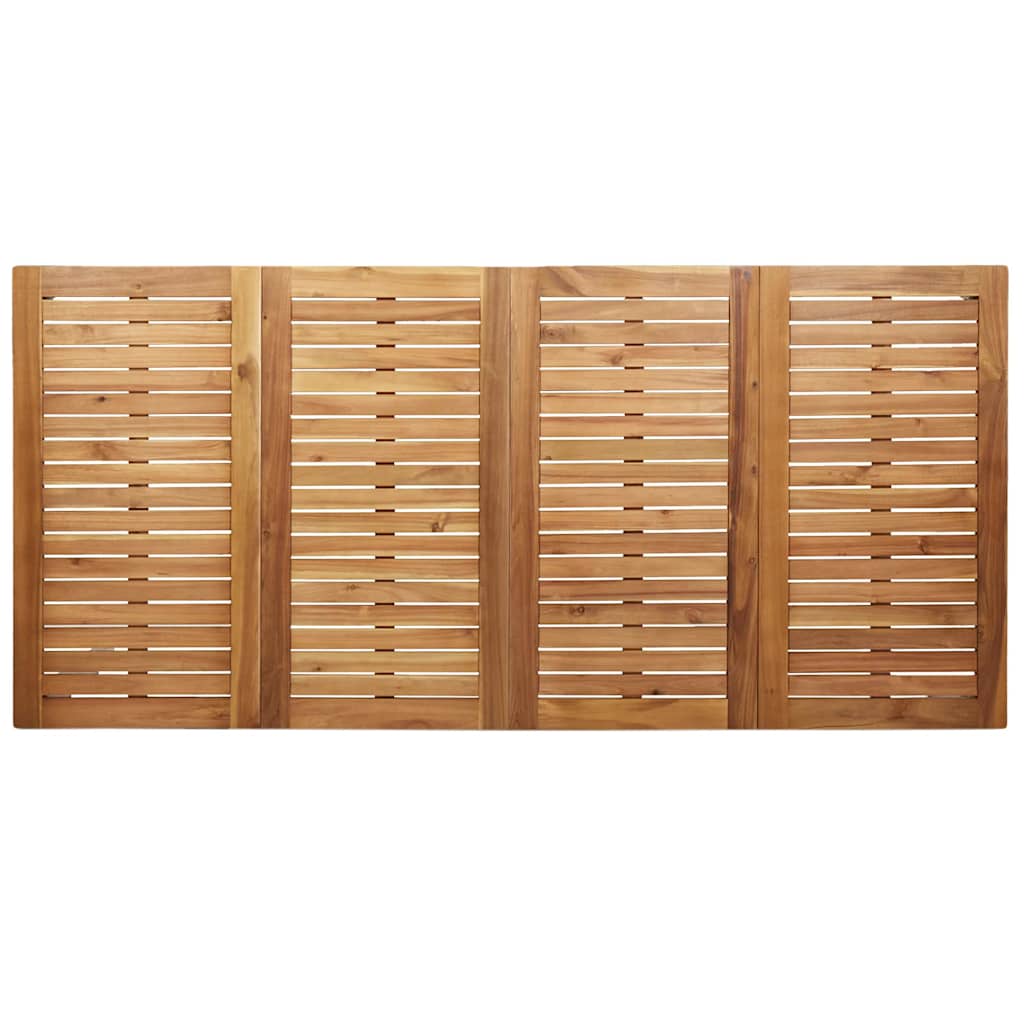 Vrtni set za objed 5 pcs Smeđa Čvrsto drvo akacije