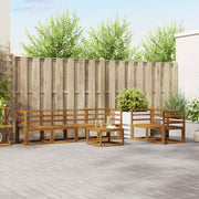Set vanjskih sofa 7 pcs Prirodna