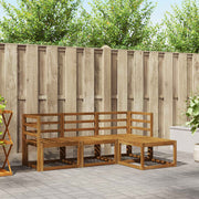 Set vanjskih sofa 4 pcs Prirodna