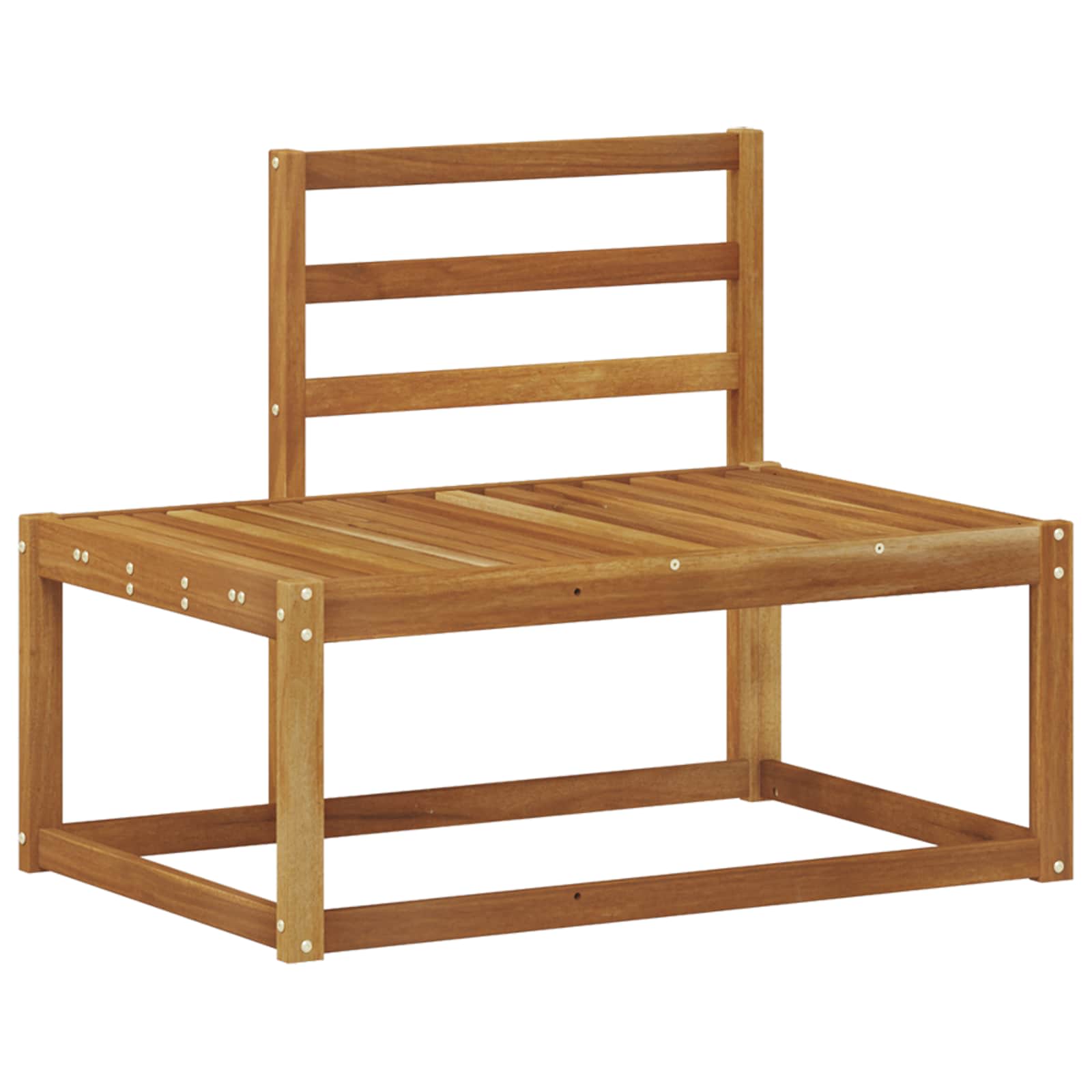 Set vanjskih sofa 2 pcs Prirodna 182,5 x 63 x 73 cm