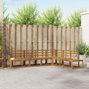 Set vanjskih sofa 6 Komad Prirodna Čvrsto drvo akacije