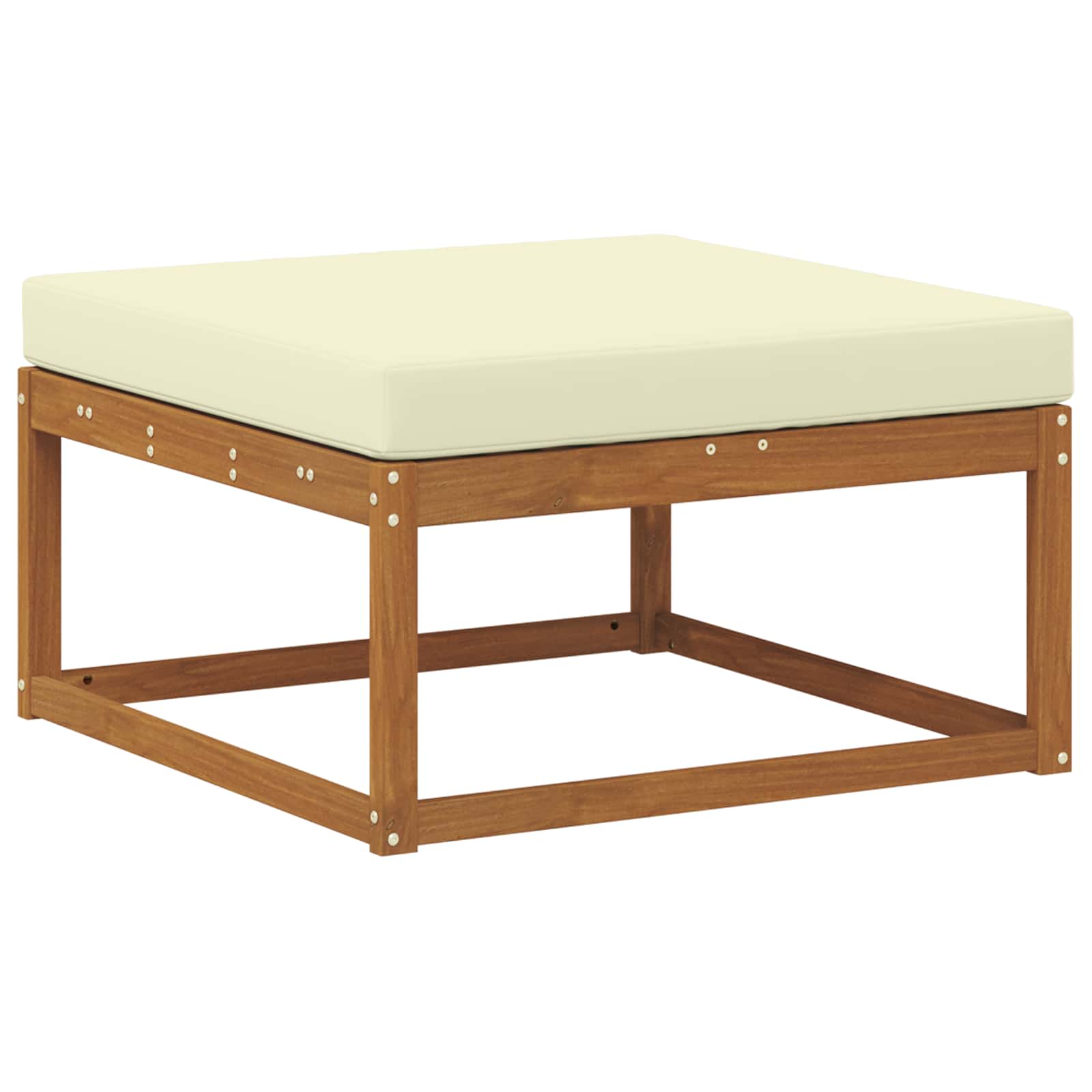 Set vanjskih sofa s jastukom 4 pcs Prirodna i krem