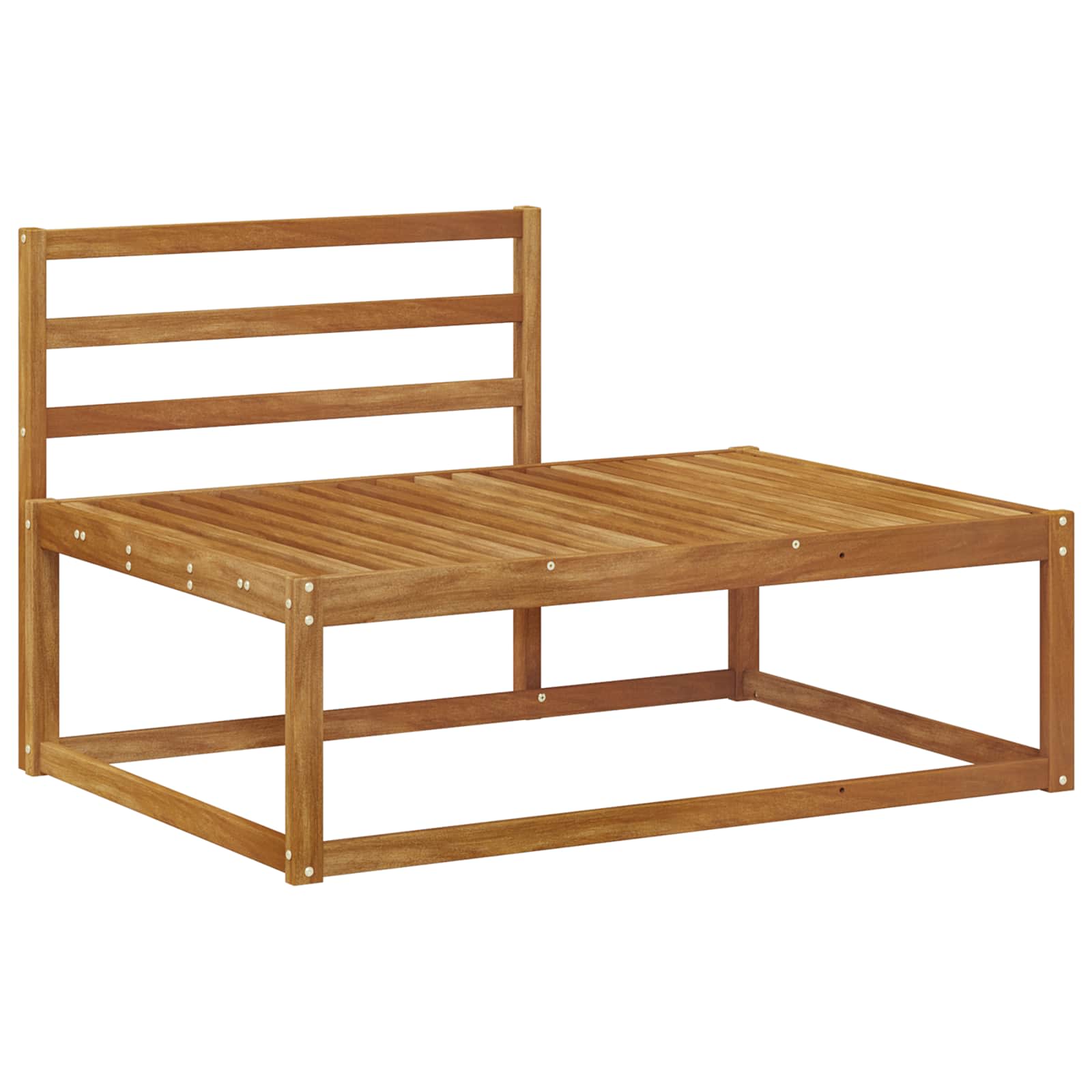 Set vanjskih sofa Prirodna Čvrsto drvo akacije