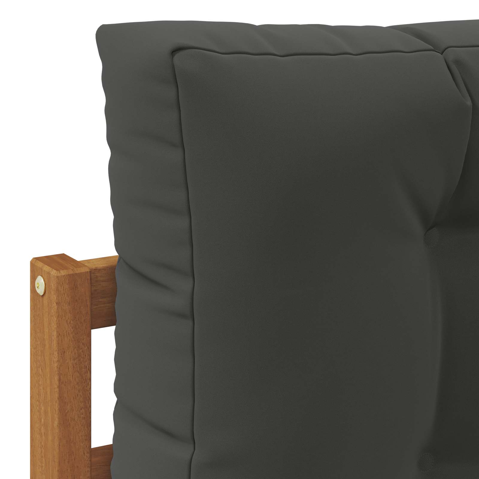 Set vanjskih sofa s jastukom 10 pcs Prirodna i antracit
