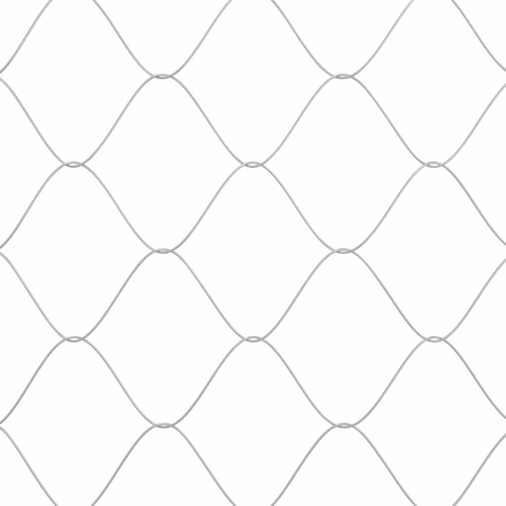 Kavez za psa s krovom Srebrno 800 x 200 x 256 cm Čelik i PE