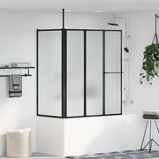 Tuš paravan Bijelo 120 x 70 x 137 cm Aluminij