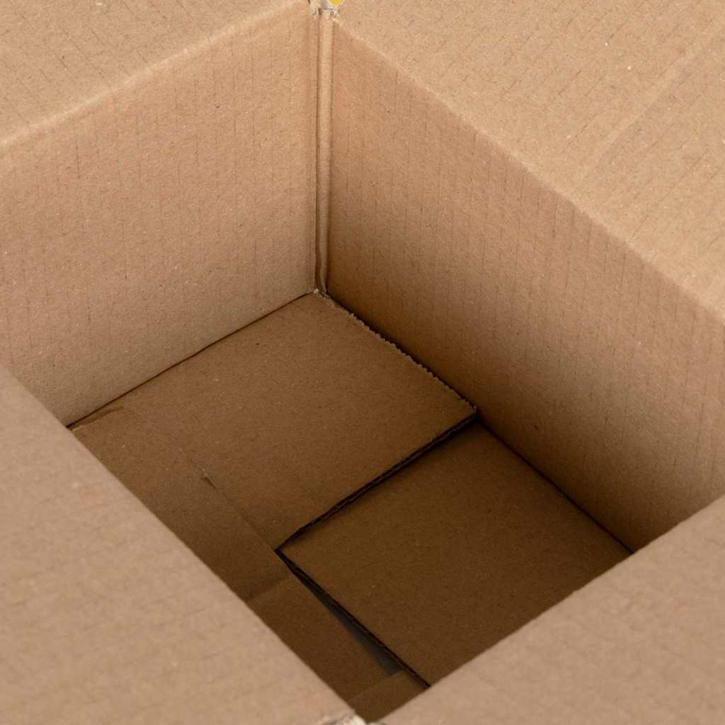Preklopna kutija 50 pcs Prirodna 20 x 15 x 10 cm Karton