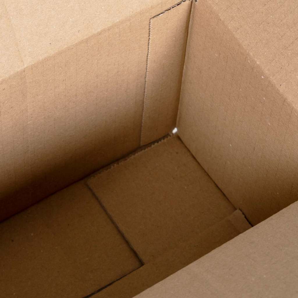 Preklopna kutija 50 pcs Prirodna 24 x 13 x 13 cm Karton