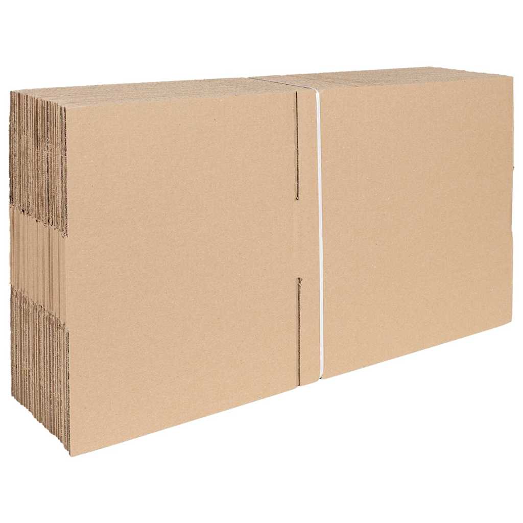 Preklopna kutija 50 pcs Prirodna 40 x 30 x 10 cm Karton