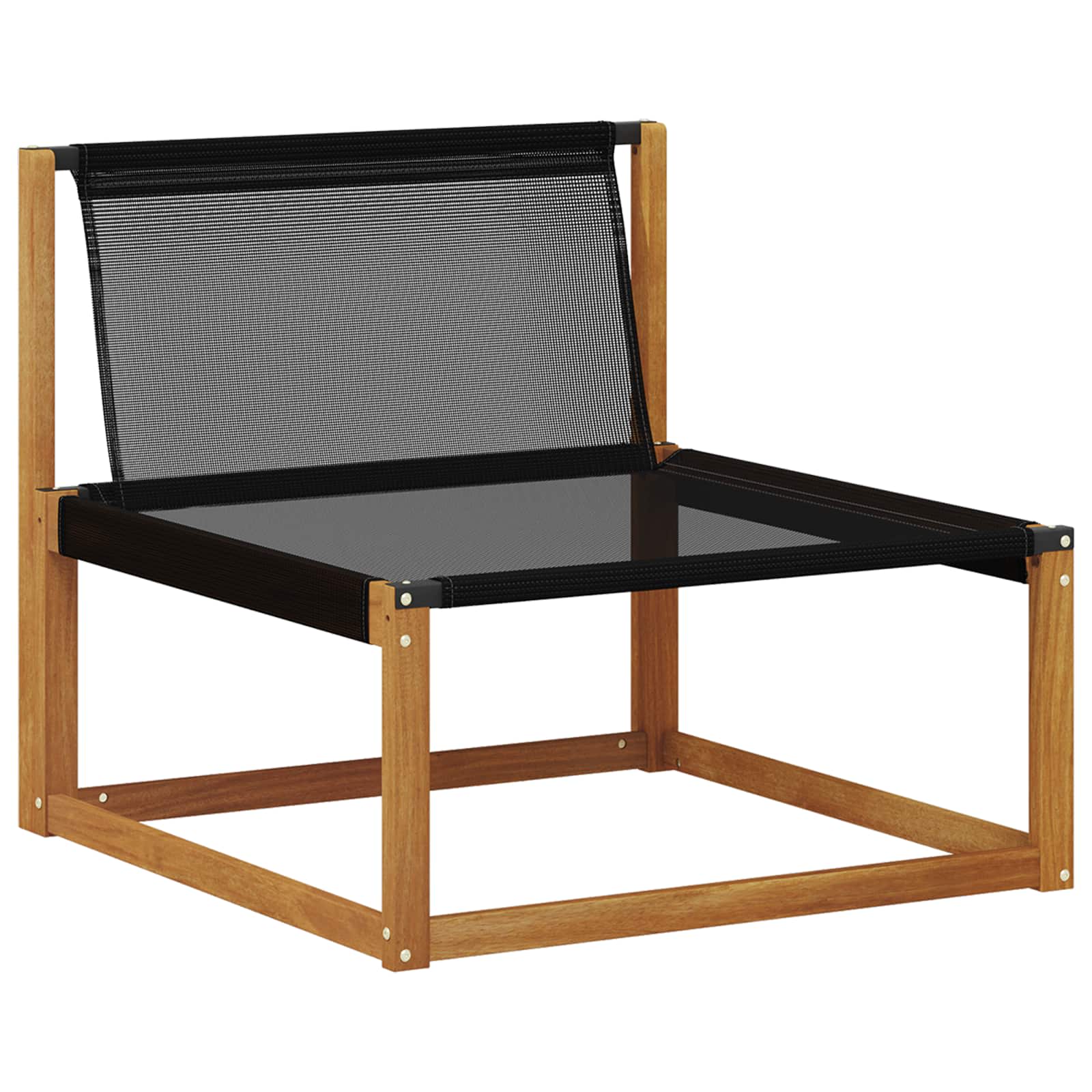 Set vanjskih sofa 19 pcs Prirodna i bež Čvrsto drvo akacije