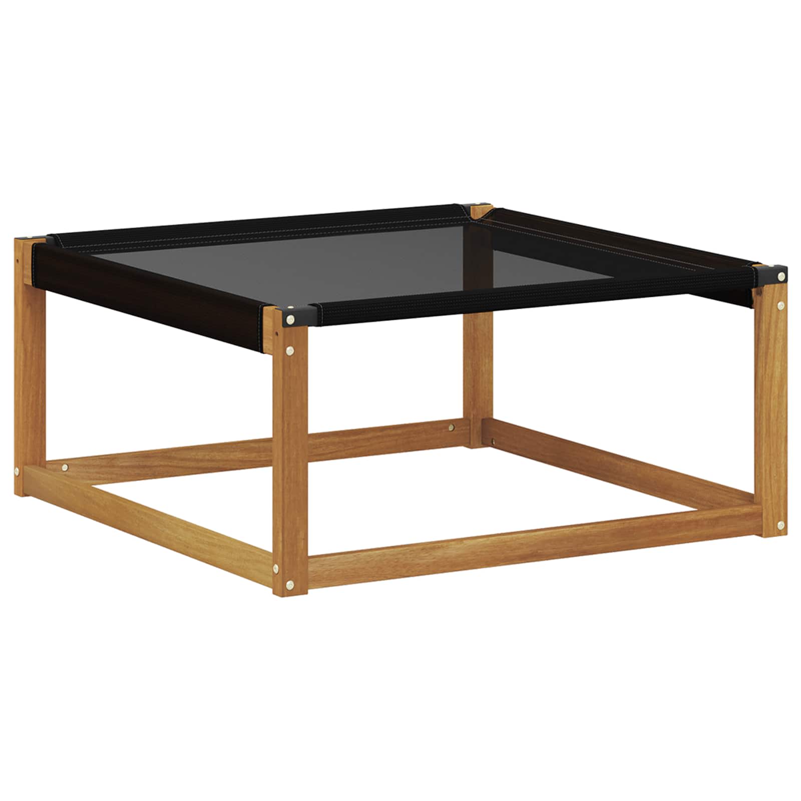 Set vanjskih sofa 9 pcs Prirodna i krem Čvrsto drvo akacije