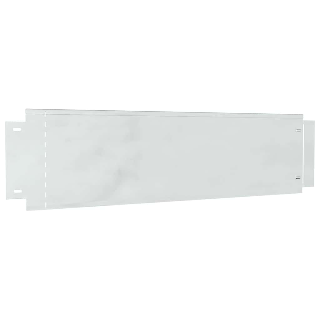 Rubnjaci za travnjak 30 pcs Srebrno 100 x 25 x 0,07 cm