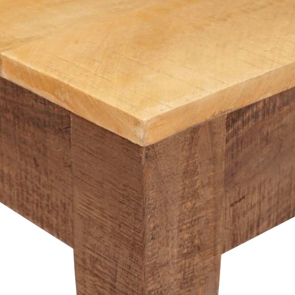 Kava Stol s ladicama Smeđa 110 x 55 x 40 cm Čvrsto drvo manga