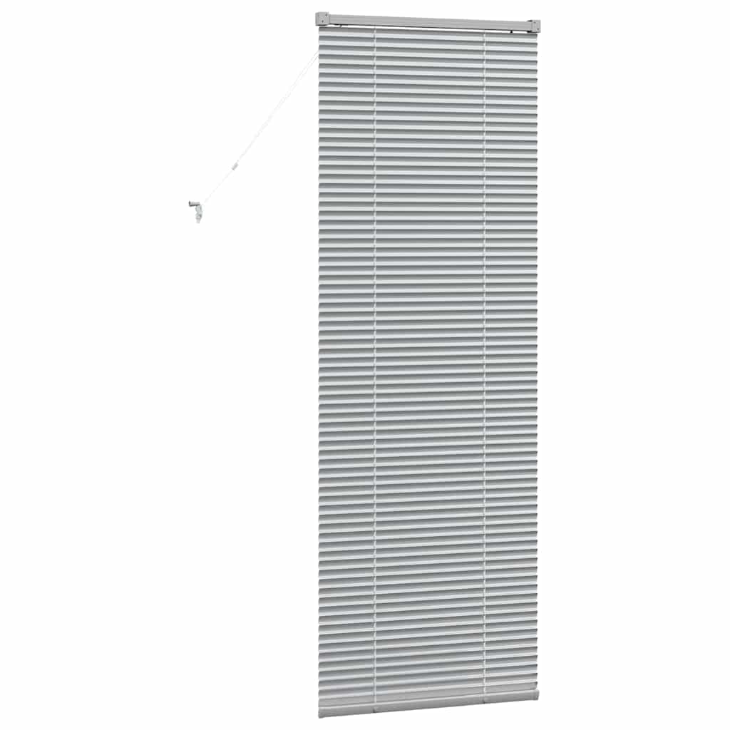 Venecijanski zastore Srebrno 175 x 60 cm Aluminij