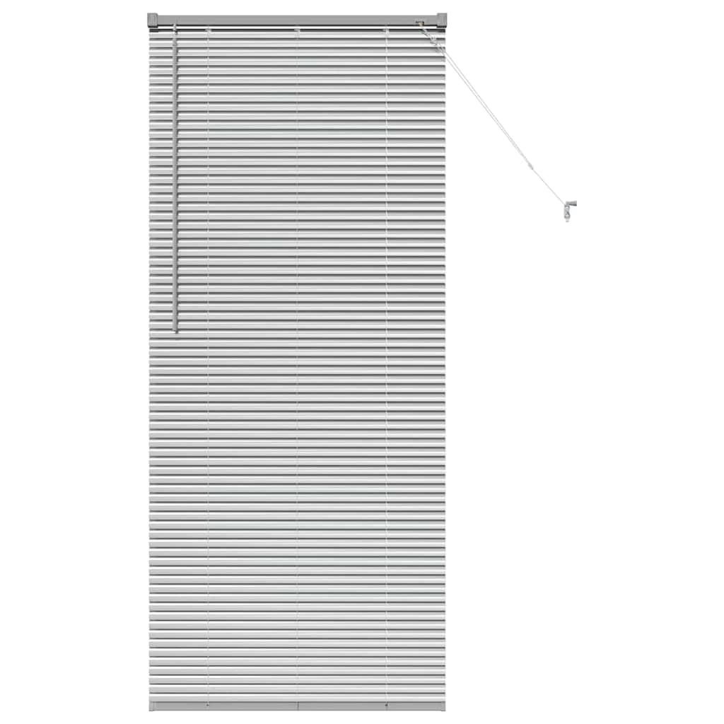 Venecijanski zastore Srebrno 175 x 70 cm Aluminij