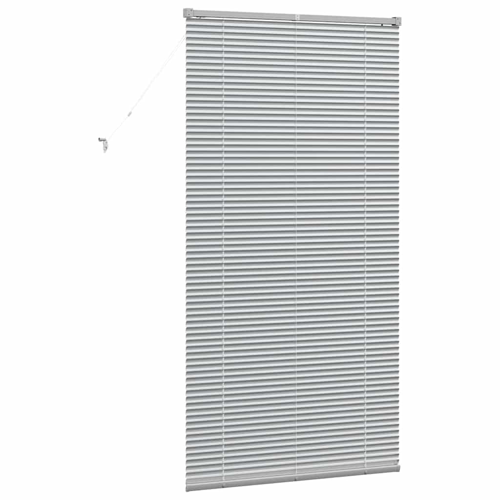 Venecijanski zastore Srebrno 175 x 90 cm Aluminij