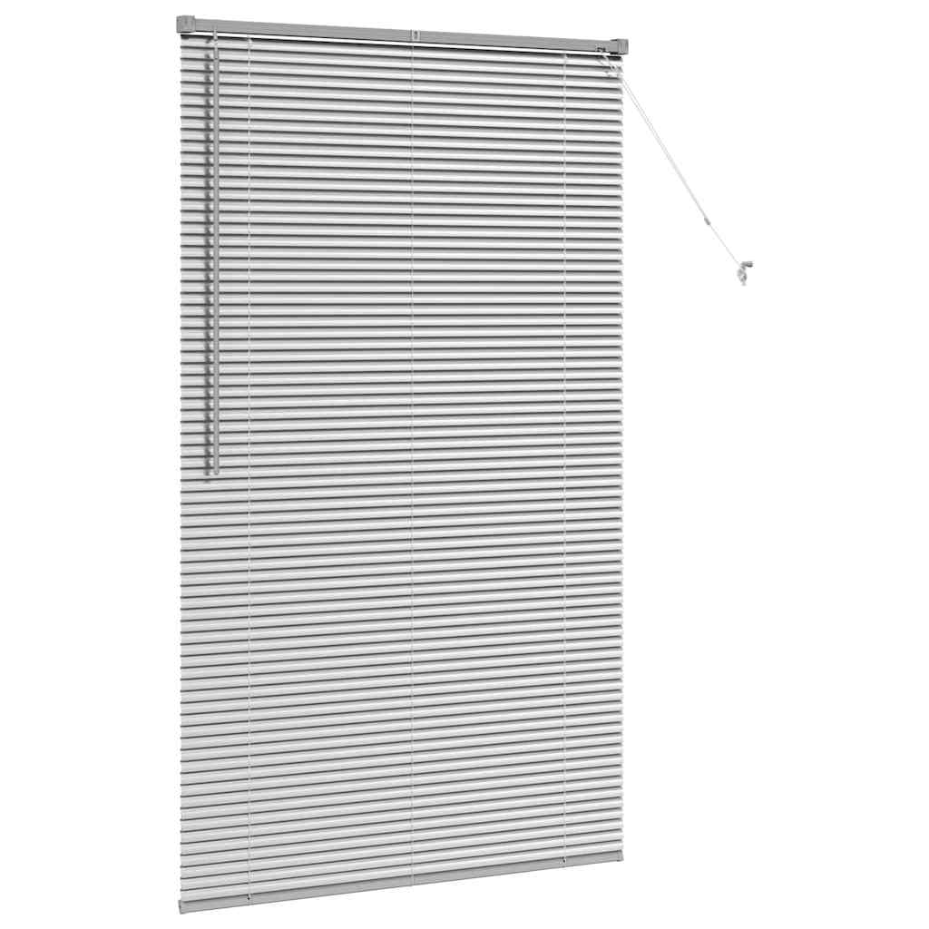 Venecijanski zastore Srebrno 175 x 105 cm Aluminij