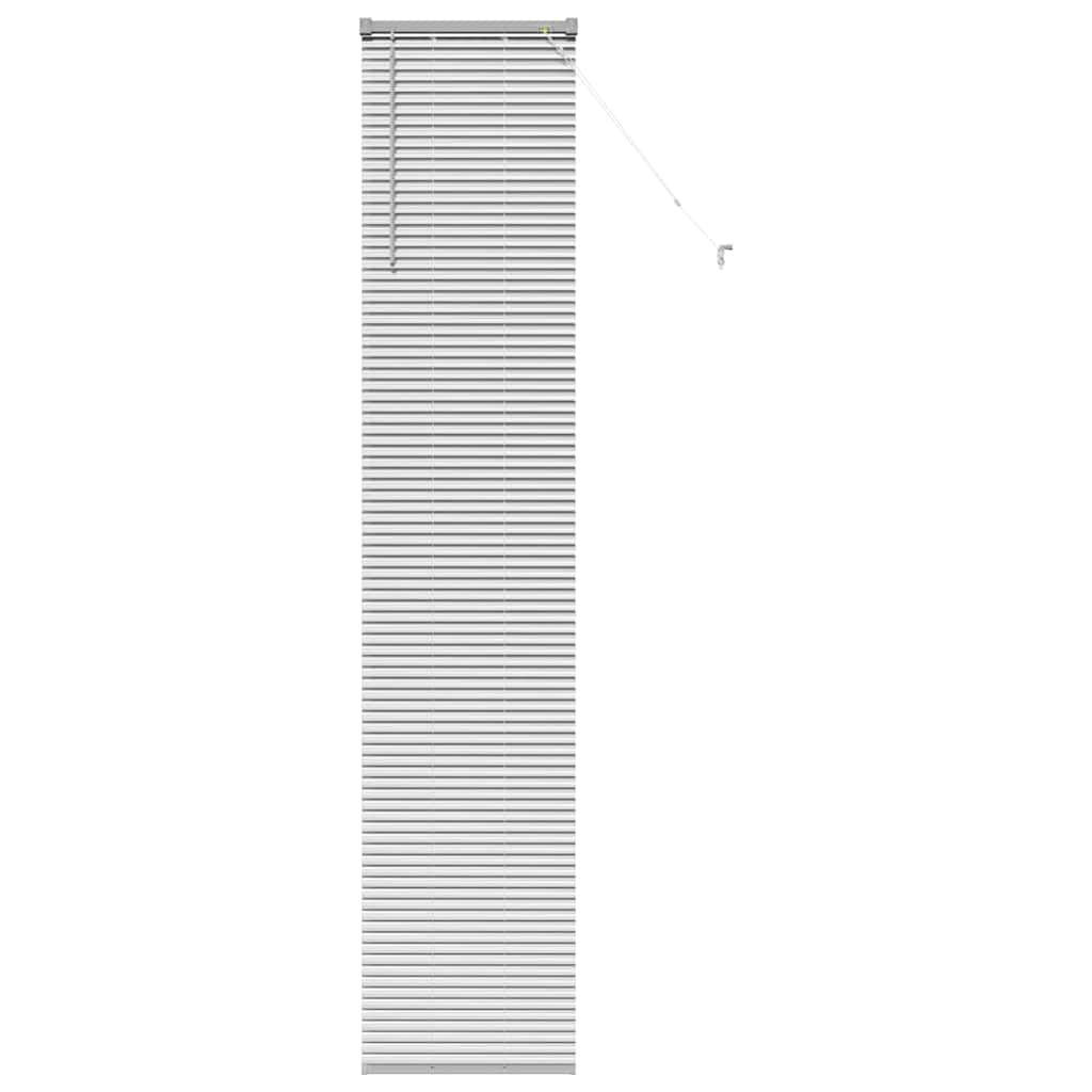 Venecijanski zastore Srebrno 220 x 45 cm Aluminij