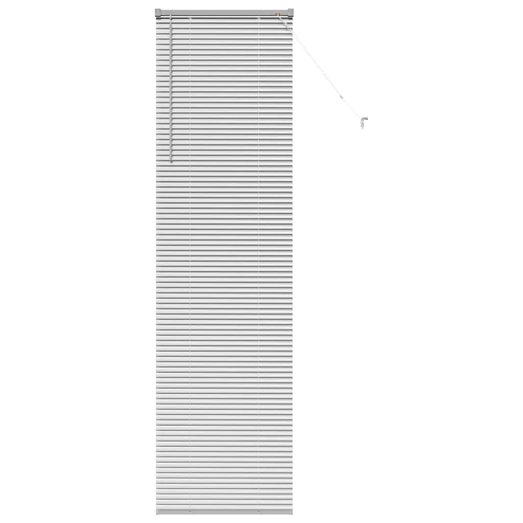 Venecijanski zastore Srebrno 220 x 55 cm Aluminij