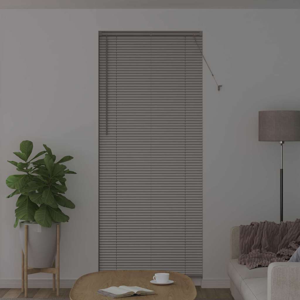 Venecijanski zastore Srebrno 220 x 90 cm Aluminij