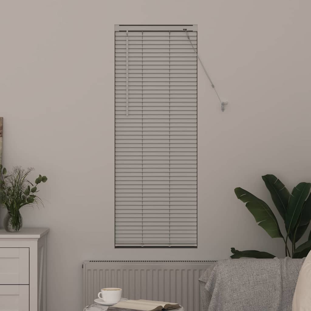 Venecijanski zastore Bijelo 130 x 50 cm Aluminij