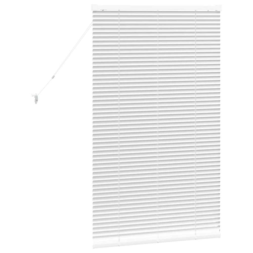 Venecijanski zastore Bijelo 130 x 70 cm Aluminij