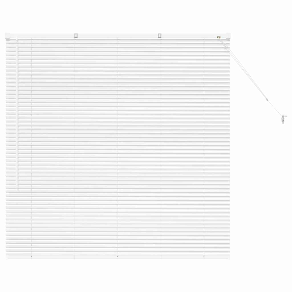 Venecijanski zastore Bijelo 130 x 125 cm Aluminij