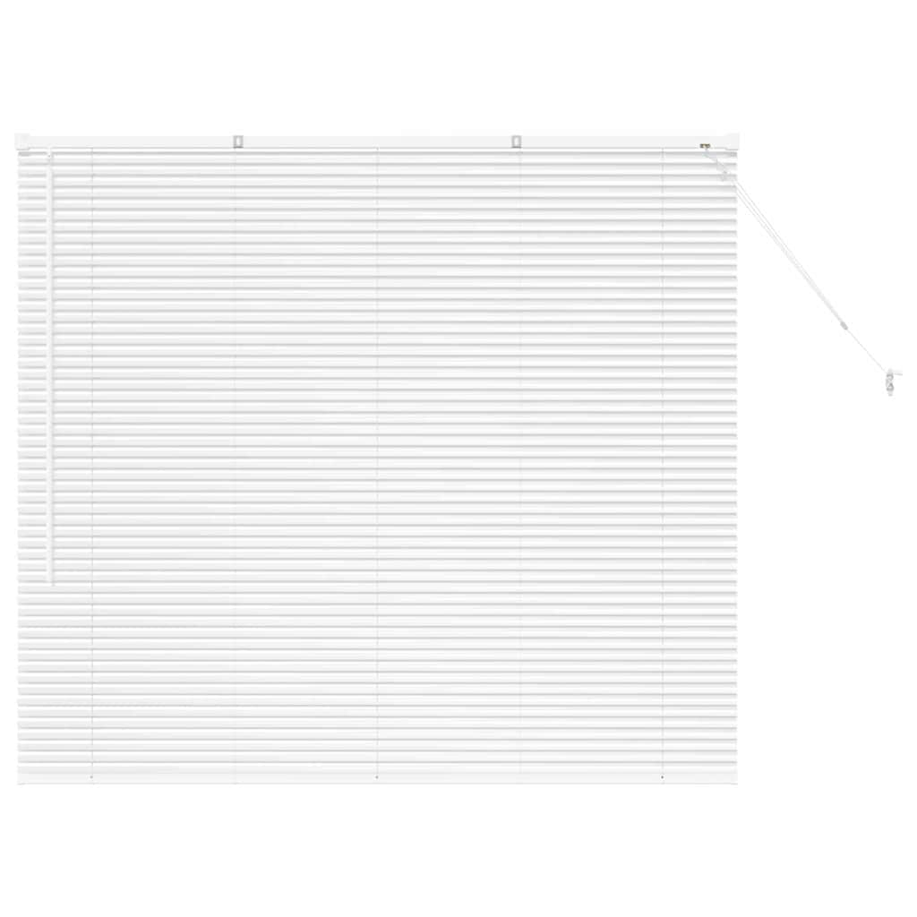 Venecijanski zastore Bijelo 130 x 145 cm Aluminij