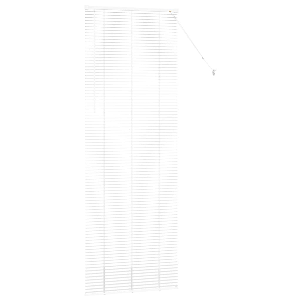 Venecijanski zastore Bijelo 220 x 80 cm Aluminij