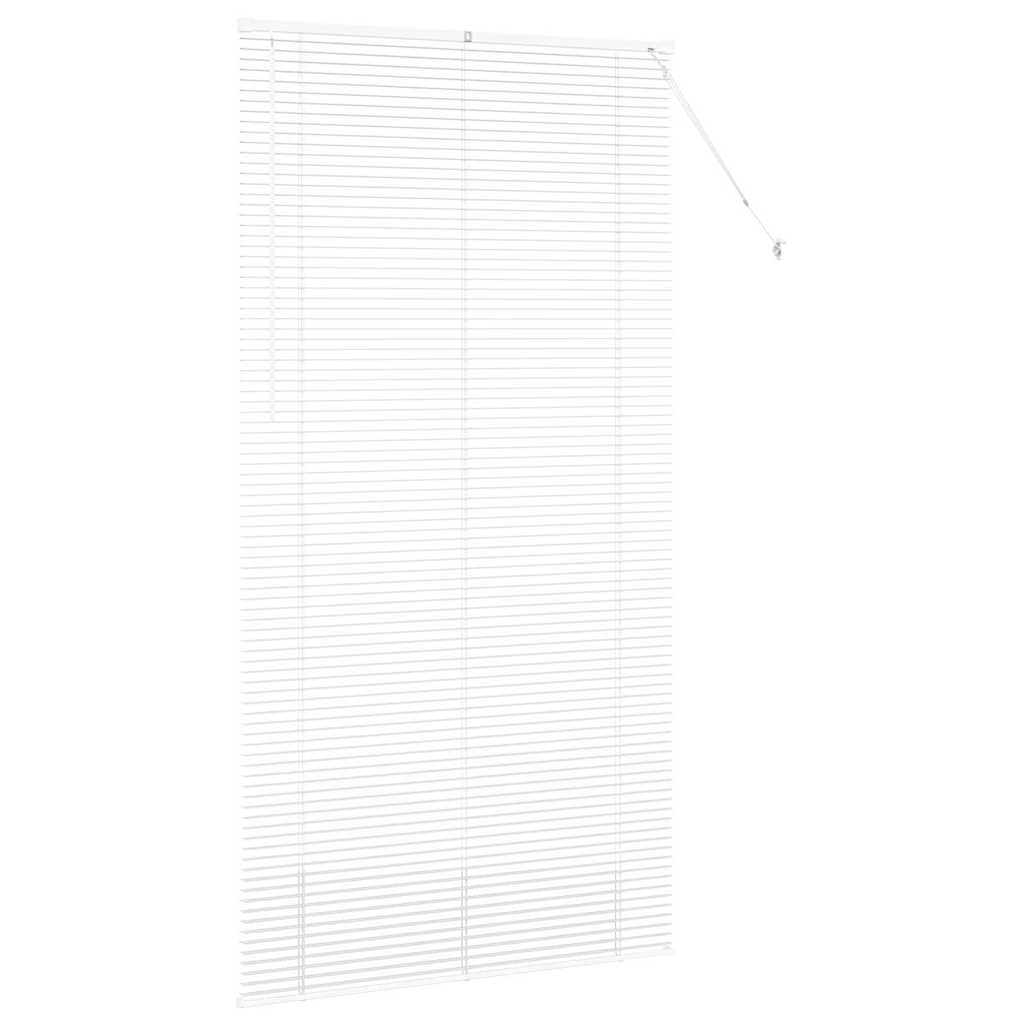 Venecijanski zastore Bijelo 220 x 115 cm Aluminij