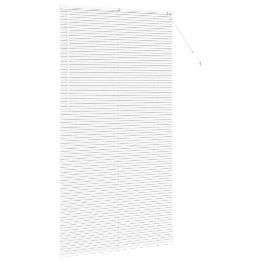 Venecijanski zastore Bijelo 220 x 120 cm Aluminij