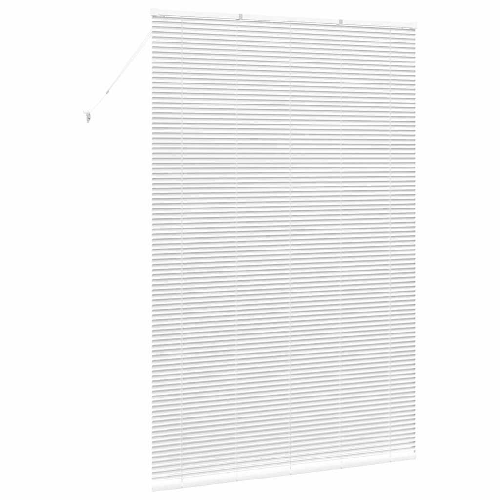 Venecijanski zastore Bijelo 220 x 140 cm Aluminij
