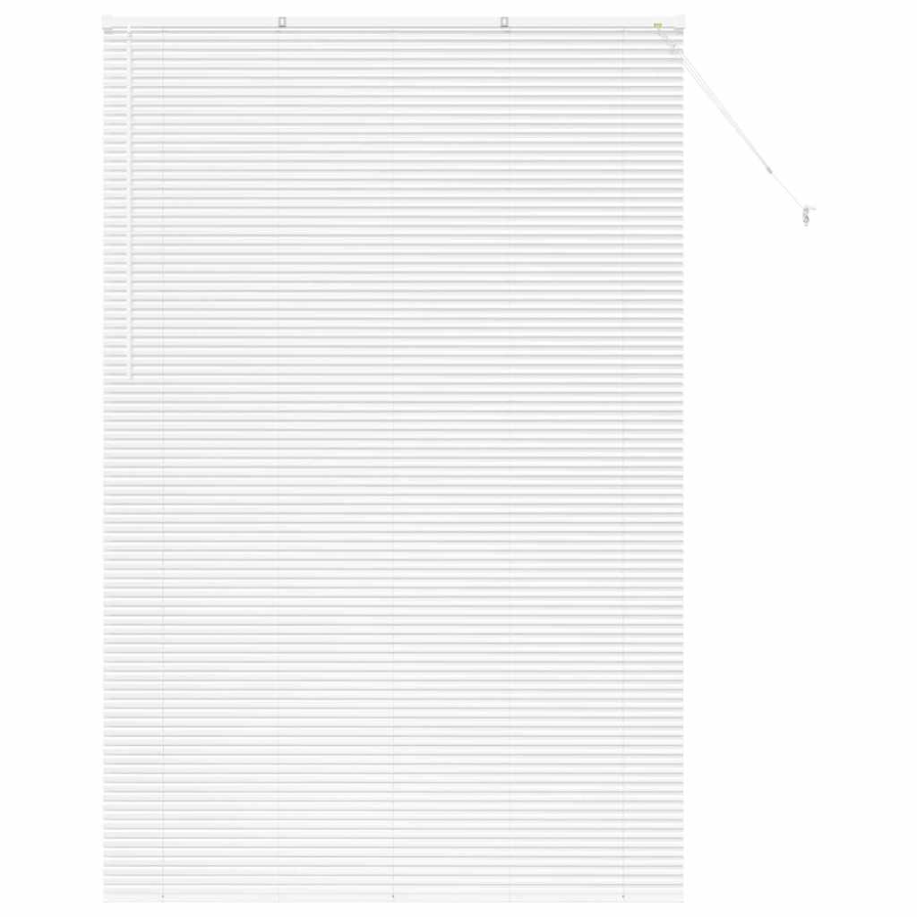 Venecijanski zastore Bijelo 220x150cm Aluminij