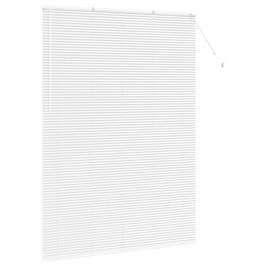 Venecijanski zastore Bijelo 220 x 155 cm Aluminij