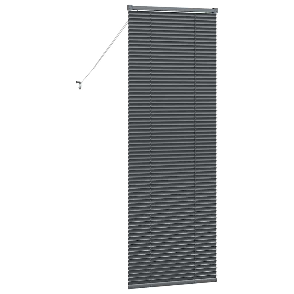 Venecijanski zastore Tamno siva 175 x 65 cm Aluminij