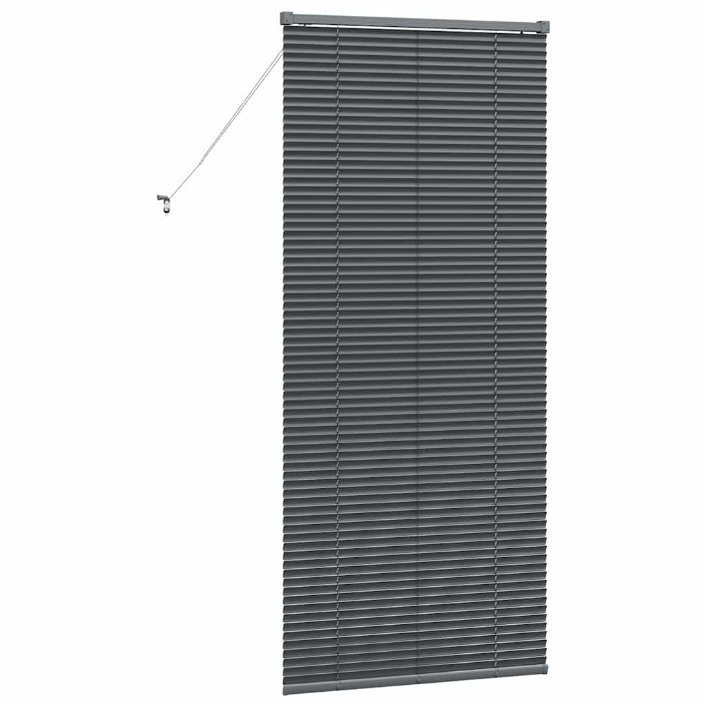 Venecijanski zastore Tamno siva 175 x 70 cm Aluminij