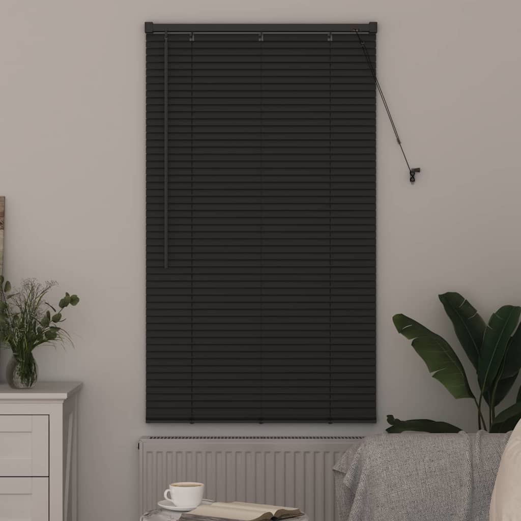 Venecijanski zastore Tamno siva 175 x 75 cm Aluminij